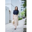 アンタイトル(UNTITLED)の【無地展開あり／コットン／ドライタッチ】ギンガムチェックスカート8