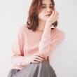 アンタイトル(UNTITLED)の【アンサンブル可能/6色展開】スパンレーヨン プルオーバーニット オレンジ(065)