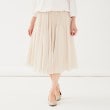 アンタイトル(UNTITLED)の【通勤】ポリエステルデシン プリーツスカート6