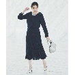 アンタイトル(UNTITLED)の【通勤】ジョーゼット プリーツワンピース11