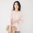 アンタイトル(UNTITLED)の◆【洗える/体型カバー】コットンウールプルオーバーニット11