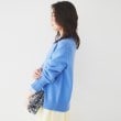 アンタイトル(UNTITLED)の◆【洗える/体型カバー】コットンウールプルオーバーニット14