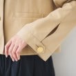 アンタイトル(UNTITLED)の【きれいめ/春の軽羽織り】コットンライク クルーネックジャケット17