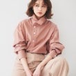 アンタイトル(UNTITLED)の【セットアップ可能/トレンド】ライトコットン プルオーバーシャツ ピンク(072)