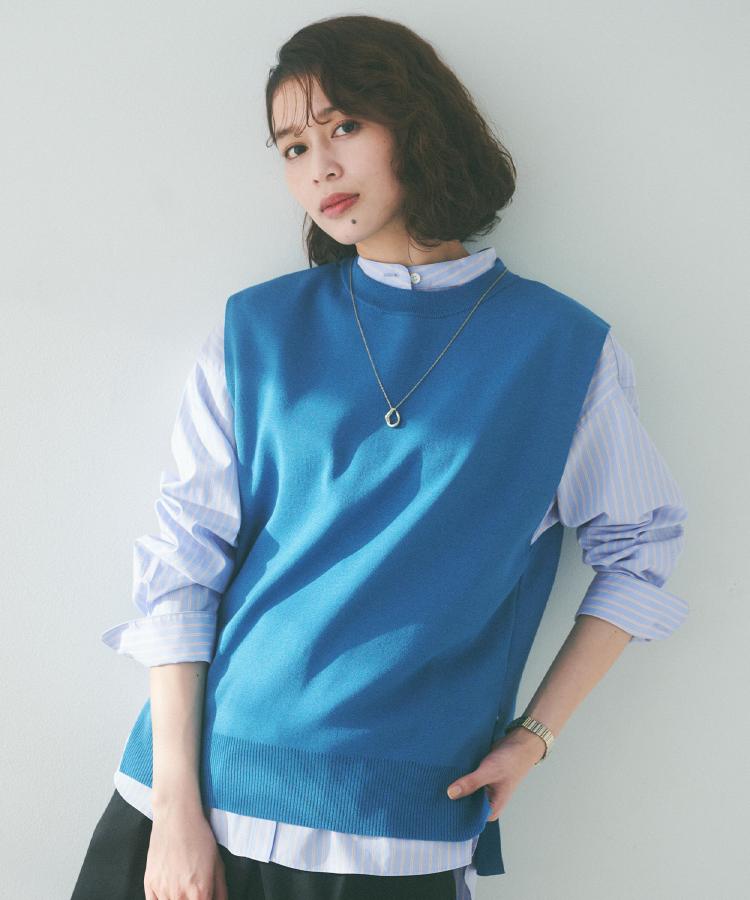 アンタイトル(UNTITLED)の【アンサンブル可能】ニットベスト19