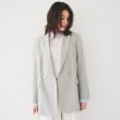 アンタイトル(UNTITLED)の◆【通勤/春の軽羽織り】サマーウール調 ダブルブレストジャケット2