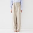 アンタイトル(UNTITLED)のベルト付き2タックパンツ24