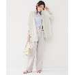 アンタイトル(UNTITLED)の【重ね着しやすい】タイプライター バンドカラーシャツ16