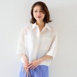 アンタイトル(UNTITLED)の【セットアップ可能】オーガンジーボクシーシャツ2