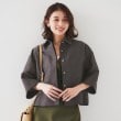 アンタイトル(UNTITLED)の【セットアップ可能】オーガンジーボクシーシャツ6