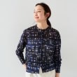 アンタイトル(UNTITLED)の【セットアップ可能/アンサンブル可能/シアー】チェックプリント カーディガンニット8