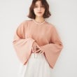アンタイトル(UNTITLED)のフレアスリーブブラウス10