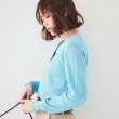 アンタイトル(UNTITLED)の【アンサンブル可能】ボウタイ 配色プルオーバーニット8