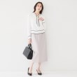 アンタイトル(UNTITLED)の【アンサンブル可能】ボウタイ 配色プルオーバーニット15