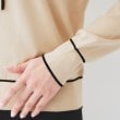 アンタイトル(UNTITLED)の【アンサンブル可能】ボウタイ 配色プルオーバーニット31