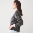 アンタイトル(UNTITLED)の【オンオフ使える】ドルマンスリーブ ニットプルオーバー6