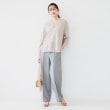 アンタイトル(UNTITLED)の【体型カバー/清涼感】サイドスリット Vネックニット22