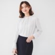 アンタイトル(UNTITLED)の【通勤】ジョーゼット タックブラウス7