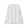 アンタイトル(UNTITLED)の【通勤】オーバルドットブラウス1