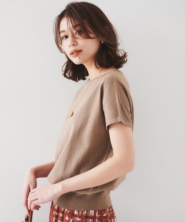 アンタイトル(UNTITLED)の【11色展開/コットン100/アンサンブル可能】 プルオーバーニット13