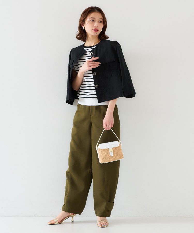 アンタイトル(UNTITLED)の【11色展開/コットン100/アンサンブル可能】 プルオーバーニット38