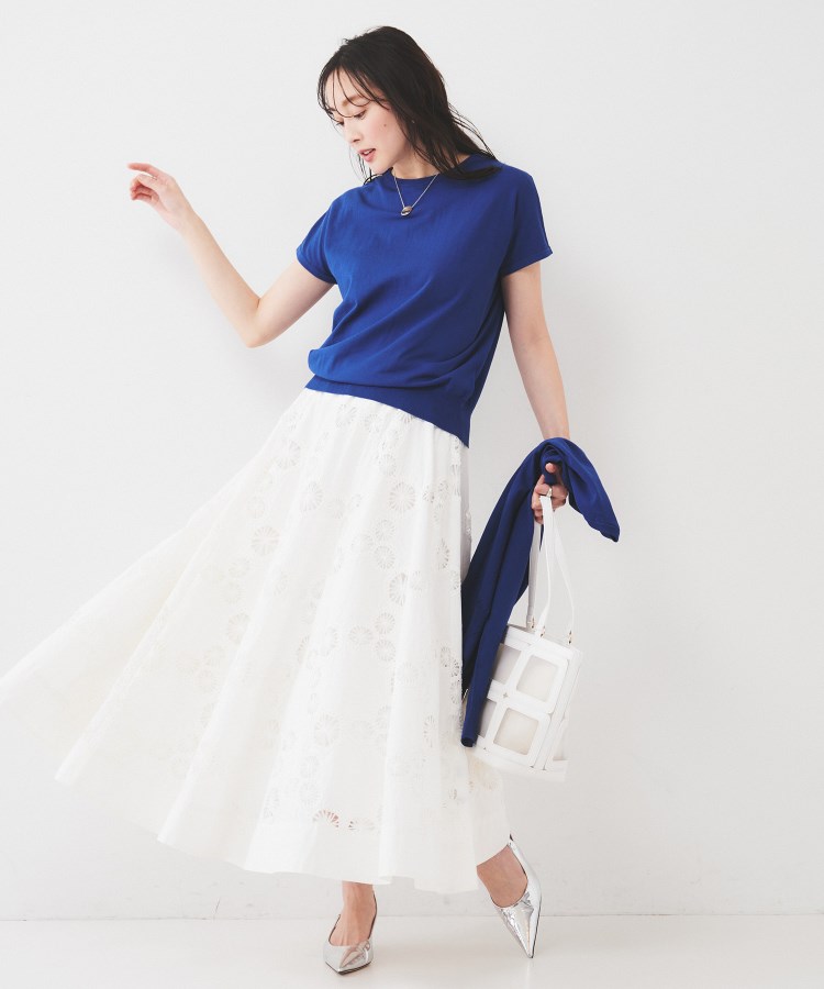 アンタイトル(UNTITLED)の【11色展開/コットン100/アンサンブル可能】 プルオーバーニット50