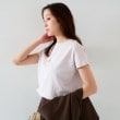 アンタイトル(UNTITLED)の【11色展開/コットン100/アンサンブル可能】 プルオーバーニット18