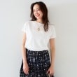 アンタイトル(UNTITLED)の【11色展開/コットン100/アンサンブル可能】 プルオーバーニット ホワイト(001)
