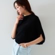 アンタイトル(UNTITLED)の【体型カバー/清涼感】ドルマンスリーブ プルオーバーニット11