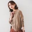 アンタイトル(UNTITLED)の【11色展開/コットン100/アンサンブル可能】クルーカーディガン10