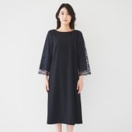 ♡新品♡3.7万　UNTITLED 総レースワンピース　ネイビー　セレモニー BR15325S0152_m2_a010.jpg