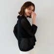 アンタイトル(UNTITLED)の【七分袖/春夏素材】メッシュ衿付きニット12