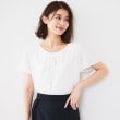 アンタイトル(UNTITLED)の【通勤/二の腕カバー】タックデザインブラウス2