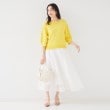 アンタイトル(UNTITLED)の【手洗い可/トレンド】メッシュフレアスカート4