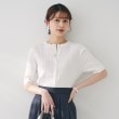 アンタイトル(UNTITLED)の【五分袖/タイト】コットンリネン2WAYニット5