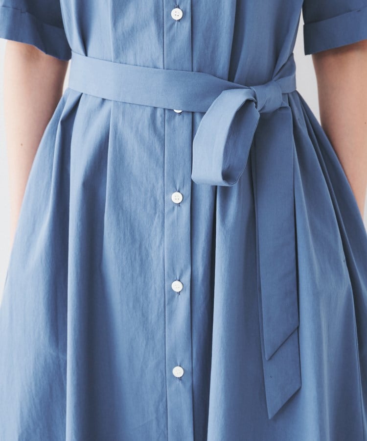 アンタイトル(UNTITLED)の【コットン100／前開き／夏ワンピ】ロングシャツワンピース20