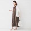 アンタイトル(UNTITLED)の【コットン100／前開き／夏ワンピ】ロングシャツワンピース9