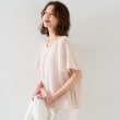 アンタイトル(UNTITLED)の【通勤／二の腕カバー】フロントタックブラウス15