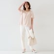 アンタイトル(UNTITLED)の【通勤／二の腕カバー】フロントタックブラウス16