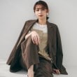 アンタイトル(UNTITLED)の【セットアップ可能／オンオフ】ラミー混 ダブルブレストジャケット8
