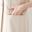 アンタイトル(UNTITLED)の【セットアップ可能／オンオフ】ラミー混カラーレスジレ30