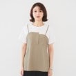 アンタイトル(UNTITLED)の【洗える/Tシャツ】ビスチェドッキングプルオーバー14