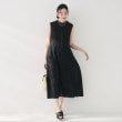 アンタイトル(UNTITLED)の【シアー/前開き/夏ワンピ】コットンピンタックワンピース3