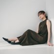 アンタイトル(UNTITLED)の【シアー/前開き/夏ワンピ】コットンピンタックワンピース10