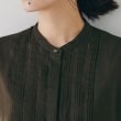 アンタイトル(UNTITLED)の【シアー/前開き/夏ワンピ】コットンピンタックワンピース19