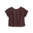 アンタイトル(UNTITLED)の【洗える】タック入りフレンチスリーブプルオーバー1