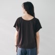 アンタイトル(UNTITLED)の【洗える】タック入りフレンチスリーブプルオーバー29