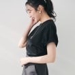 アンタイトル(UNTITLED)の【体型カバー/洗える】スリーブミニタックプルオーバー7