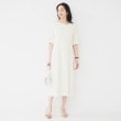 アンタイトル(UNTITLED)の【きれいめ/上品/夏ワンピ】アシメネックワンピース3