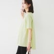 アンタイトル(UNTITLED)の【UVカット/接触冷感/Tシャツ】異素材ドッキングペプラム15